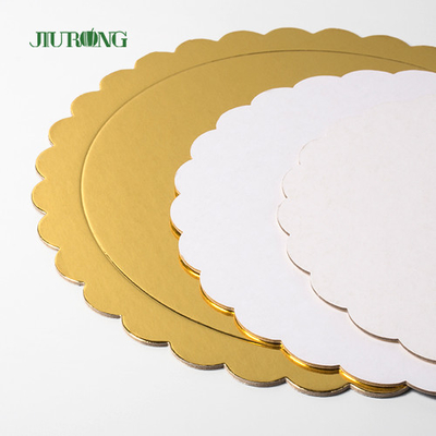 Anti empacotamento de alimento do almoço de Mini Cake Board Grey For do hexágono da água