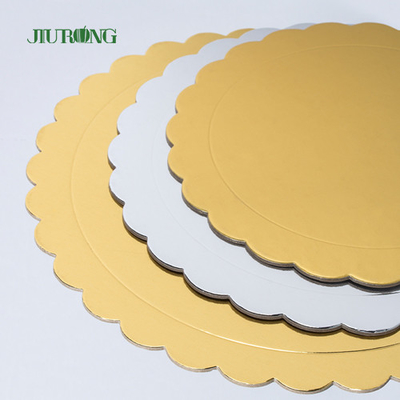 Anti empacotamento de alimento do almoço de Mini Cake Board Grey For do hexágono da água