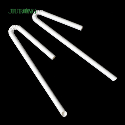 papel biodegradável Straw For Bubble Tea do produto comestível do diâmetro de 5mm
