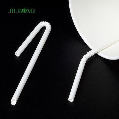 papel biodegradável Straw For Bubble Tea do produto comestível do diâmetro de 5mm