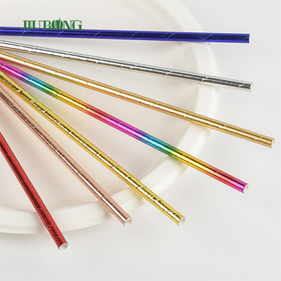 PLA bebendo 12mm Compostable de 6mm 8mm Straw Individually Wrapped biodegradável