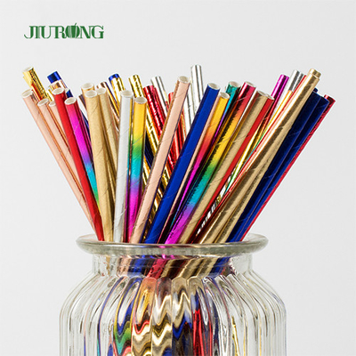 PLA bebendo 12mm Compostable de 6mm 8mm Straw Individually Wrapped biodegradável