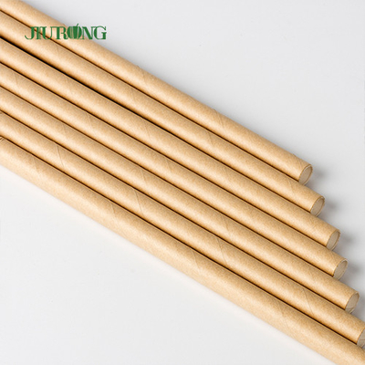 papel biodegradável Straw For Drinking Beverage do comprimento de 135mm