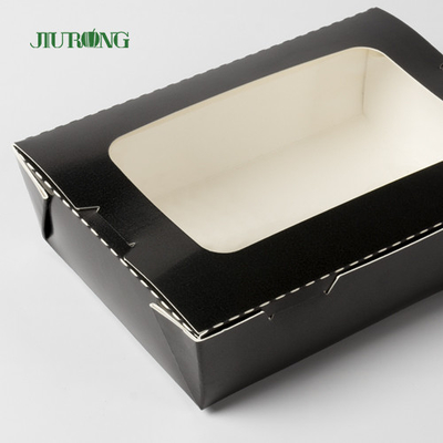 Caixa ondulada de empacotamento de dobramento elegante simples do Hamburger da placa de papel da caixa
