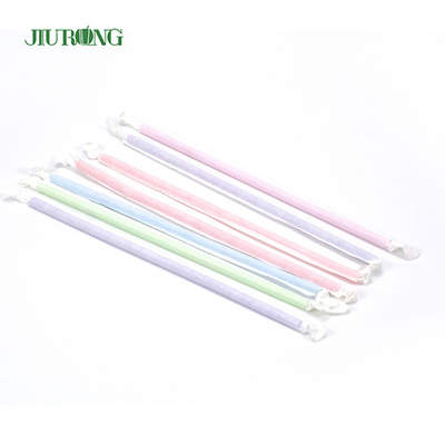 Papel de palha de plástico biodegradável ecologicamente correto embrulhado 4,6*168mm