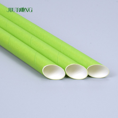 Canudos de papel biodegradável de qualidade alimentar Jiurong Natal ecologicamente correto