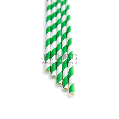 Palha de papel biodegradável para beber coquetel 6*197mm ecologicamente correto