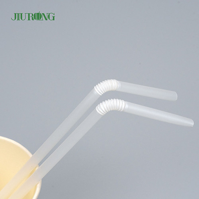 Canudos de plástico biodegradáveis ​​ecologicamente corretos 4,6*150mm canudos de papel para bebidas quentes