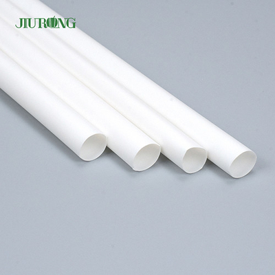 Palhas biodegradáveis do batido do tubo reto do PLA 150mm para a loja do chá do leite