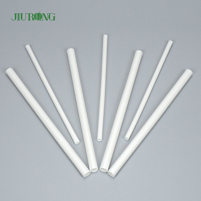 Palhas biodegradáveis do batido do tubo reto do PLA 150mm para a loja do chá do leite