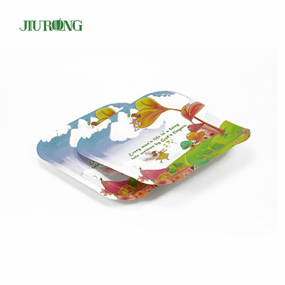 Placas de papel biodegradável com revestimento UV laminação fosca reciclável grau alimentício