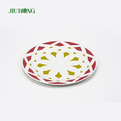 Revestimento UV à prova de graxa biodegradável das placas de papel do diâmetro de Kraft 9inch 30cm