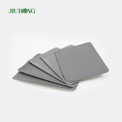 Pratos de comida biodegradáveis ​​ecologicamente corretos descartáveis ​​de forma personalizada Jiurong