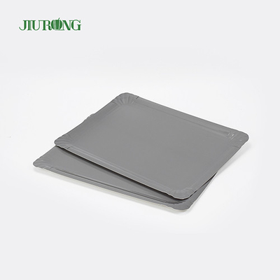 Pratos de comida biodegradáveis ​​ecologicamente corretos descartáveis ​​de forma personalizada Jiurong