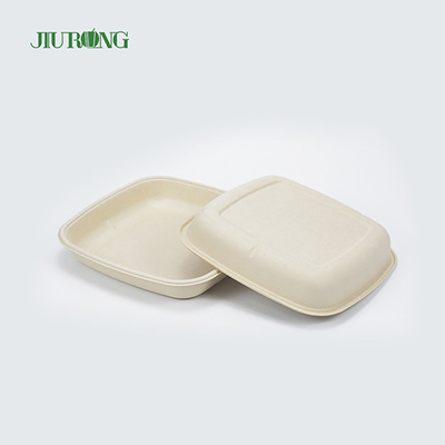 Bagaço Descartável Pratos De Papel De Cana De Açúcar Descartáveis ​​Biodegradáveis