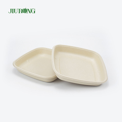 Bagaço Descartável Pratos De Papel De Cana De Açúcar Descartáveis ​​Biodegradáveis