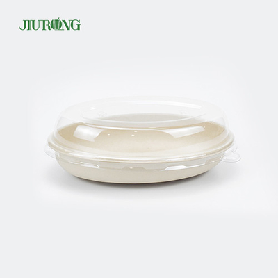 Recipiente de alimentos descartável ecologicamente correto bagaço de cana biodegradável