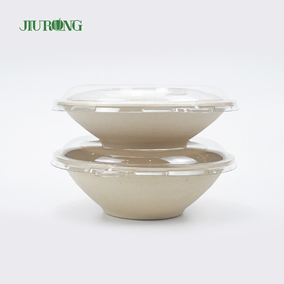 Recipiente para alimentos de cana-de-açúcar à prova d'água 175mm ecologicamente correto