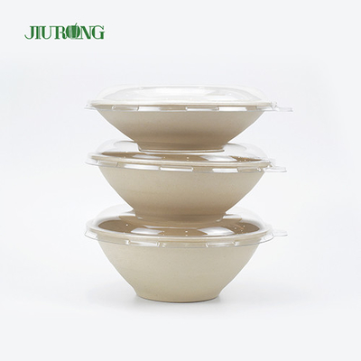 Recipiente para alimentos de cana-de-açúcar à prova d'água 175mm ecologicamente correto