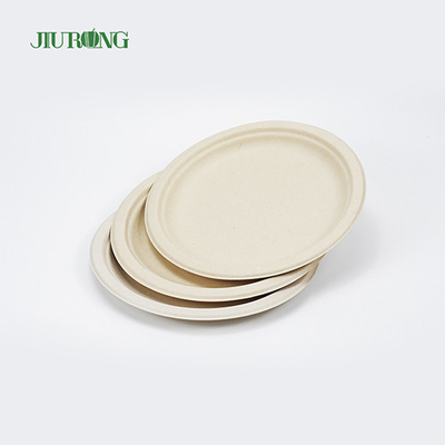 As placas biodegradáveis do bagaço da cana-de-açúcar do sushi reciclaram 155mm Jiurong