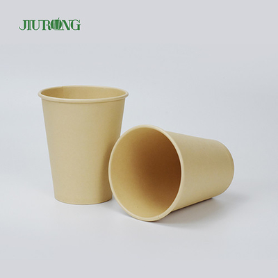 Copos de papel biodegradável descartável de parede dupla 20 onças não tóxico