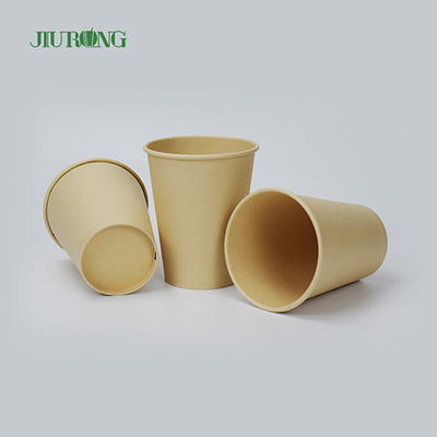 Copos de papel biodegradável descartável de parede dupla 20 onças não tóxico