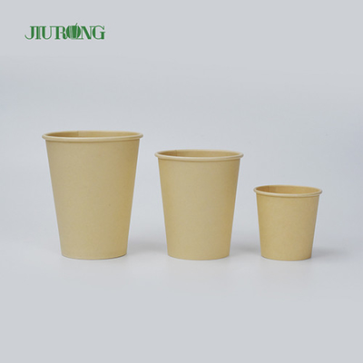 Copos de papel biodegradável descartável de parede dupla 20 onças não tóxico