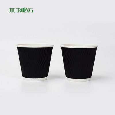Cola suco chá café copos de papel biodegradável 4 oz 6,2 cm grau alimentício
