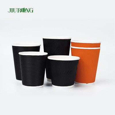 Cola suco chá café copos de papel biodegradável 4 oz 6,2 cm grau alimentício