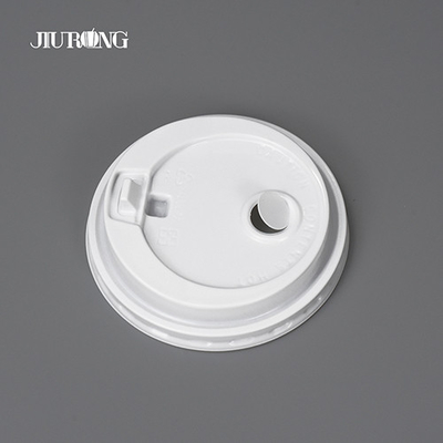 Cobertura de copo de papel descartável para bebidas quentes Jiurong biodegradável branco