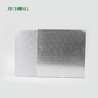 40*40 cm descartável placa de bolo papel alumínio à prova de graxa ODM