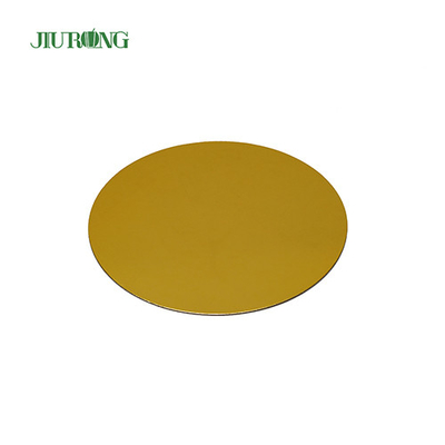 Placas de bolo à prova de graxa de papel descartável mdf 14 polegadas ondulado