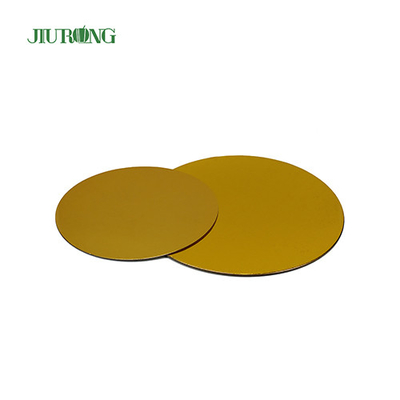 Placas de bolo à prova de graxa de papel descartável mdf 14 polegadas ondulado