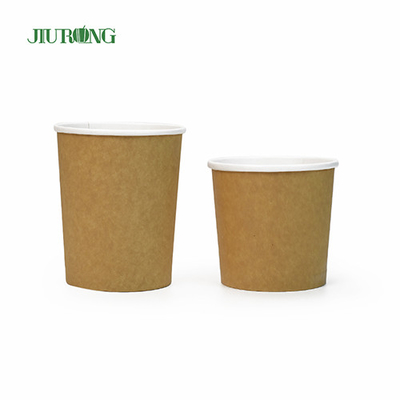 Tigela de papel biodegradável de grau alimentício reciclável 30 onças copo de papel para sorvete