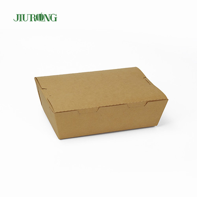 Recipientes para viagem biodegradáveis ​​ecologicamente corretos 2100 ml caixa de sushi de papel