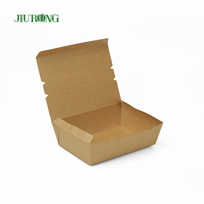 Recipientes para viagem biodegradáveis ​​ecologicamente corretos 2100 ml caixa de sushi de papel