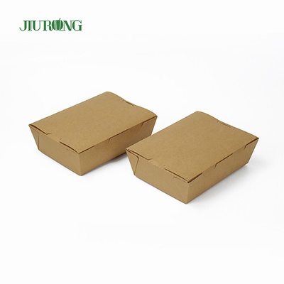 Recipientes para viagem biodegradáveis ​​ecologicamente corretos 2100 ml caixa de sushi de papel