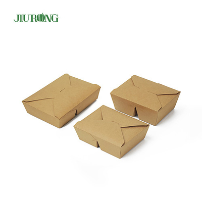 Recipiente de papel biodegradável embalagem para viagem 1480ml para charcutaria