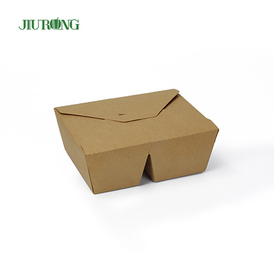 Recipiente de papel biodegradável embalagem para viagem 1480ml para charcutaria