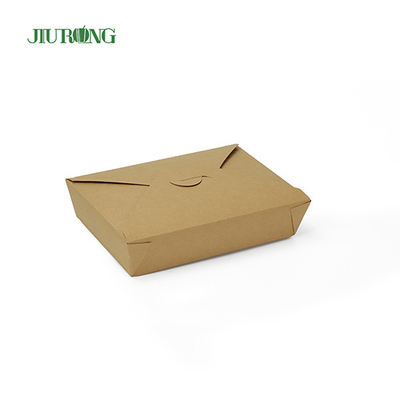 Embalagem de papel biodegradável Kraft BOPS HIPS Sushi Embalagem para viagem