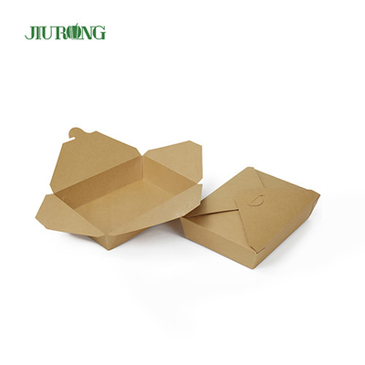 Embalagem de papel biodegradável Kraft BOPS HIPS Sushi Embalagem para viagem