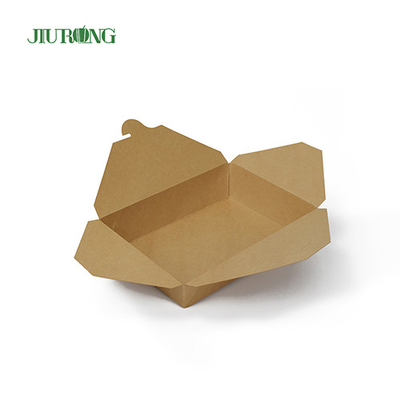 Embalagem de papel biodegradável Kraft BOPS HIPS Sushi Embalagem para viagem