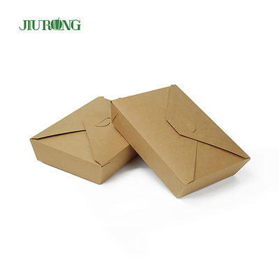 Embalagem de papel biodegradável Kraft BOPS HIPS Sushi Embalagem para viagem