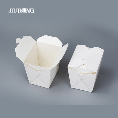 Recipientes de Sopa de Papel Descartável Biodegradável F Flauta Reciclado ISO9001