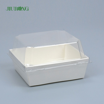 F Flute Recipiente de papel biodegradável reciclado Fast Food Shop OEM ODM
