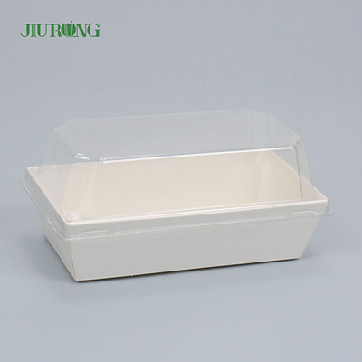 F Flute Recipiente de papel biodegradável reciclado Fast Food Shop OEM ODM