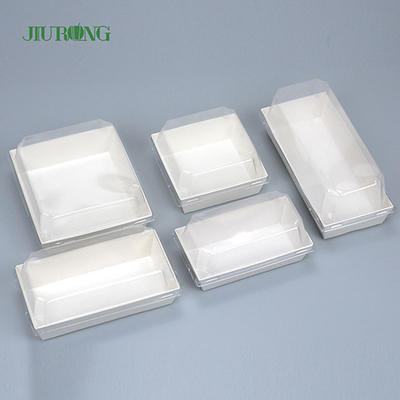 F Flute Recipiente de papel biodegradável reciclado Fast Food Shop OEM ODM