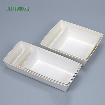 F Flute Recipiente de papel biodegradável reciclado Fast Food Shop OEM ODM