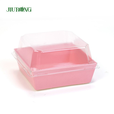 F Flute Recipiente de Papel Biodegradável 140mm Comprimento Para Fast Food Shop