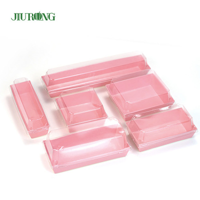 F Flute Recipiente de Papel Biodegradável 140mm Comprimento Para Fast Food Shop